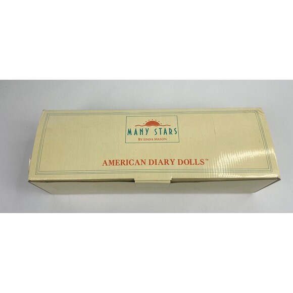 Georgetown Collection 1991 Many Stars Porcelain Doll by Linda Mason in Orig Box - Picture 5 of 7